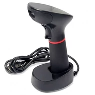 POLPOS PS-220BT 2D imager BT vezetéknélküli vonalkódolvasó -USB kit (dokk, USB Kábel)