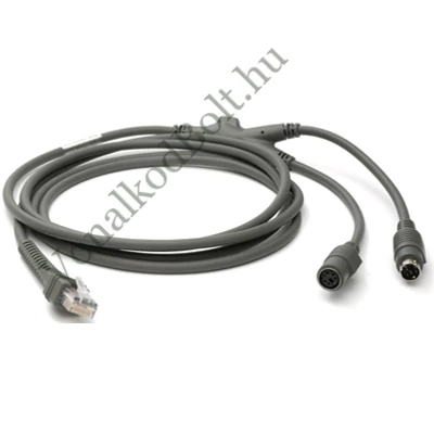 Motorola-Symbol-Zebra PS2, billentyűzet kábel, 9 láb rugózott unvierzális