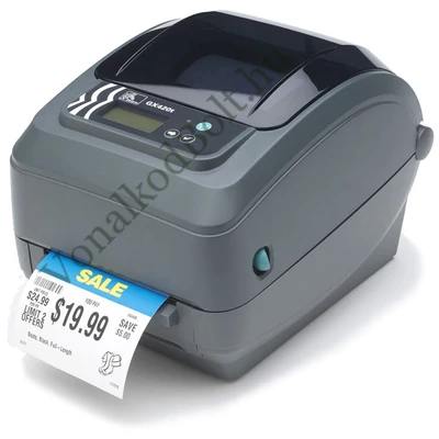 Zebra GX420t 203 dpi Termo Transzfer és Direct Termo asztali címke- vonalkód-nyomtató