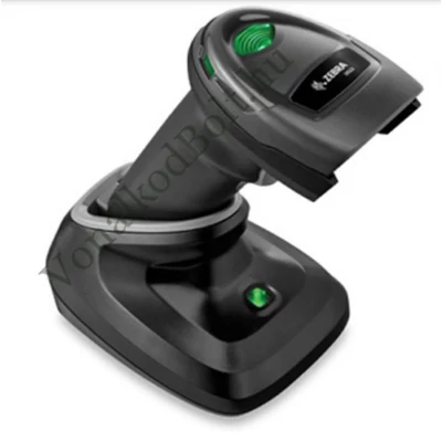 Zebra DS2278 2D imager BT vezetéknélküli vonalkódolvasó, USB interfész kábellel,  FEKETE