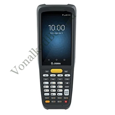Zebra MC2200 adatgyűjtő, 2D SE4100 imager, BT, Wi-Fi, Num.billentyűzet, 2GB KIT + DOKK USB kábellel
